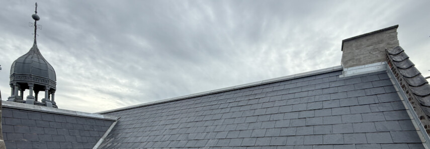 Skiffertag på Vester Voldgade 104